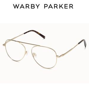 Warby Parker Belmar Polished Gold Sunglasses